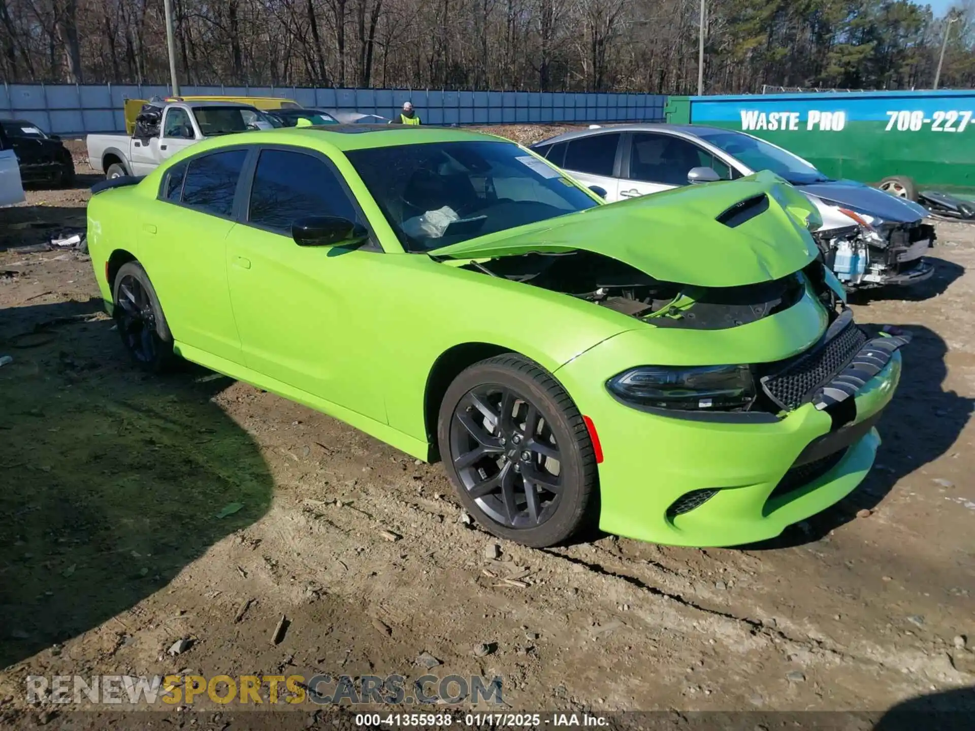1 Photograph of a damaged car 2C3CDXHG4PH556592 DODGE CHARGER 2023