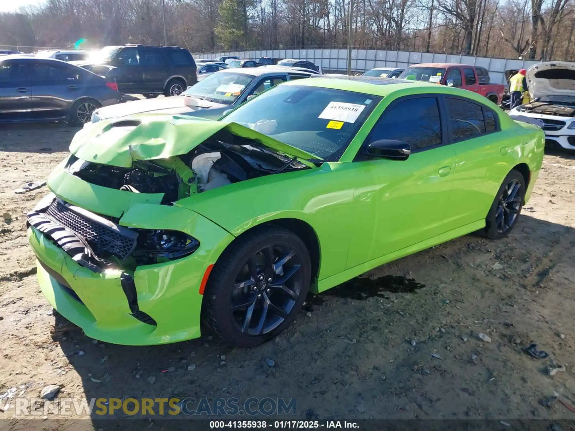 2 Photograph of a damaged car 2C3CDXHG4PH556592 DODGE CHARGER 2023
