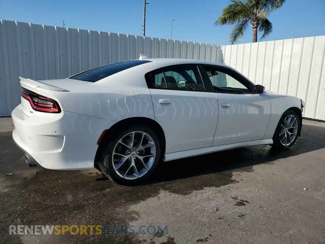 3 Фотография поврежденного автомобиля 2C3CDXHG4PH571612 DODGE CHARGER 2023