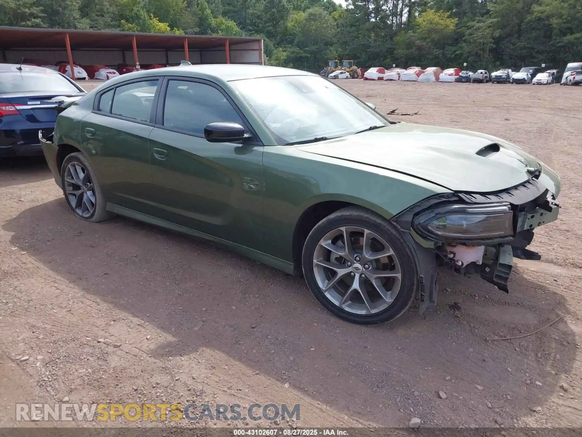 1 Photograph of a damaged car 2C3CDXHG4PH572047 DODGE CHARGER 2023