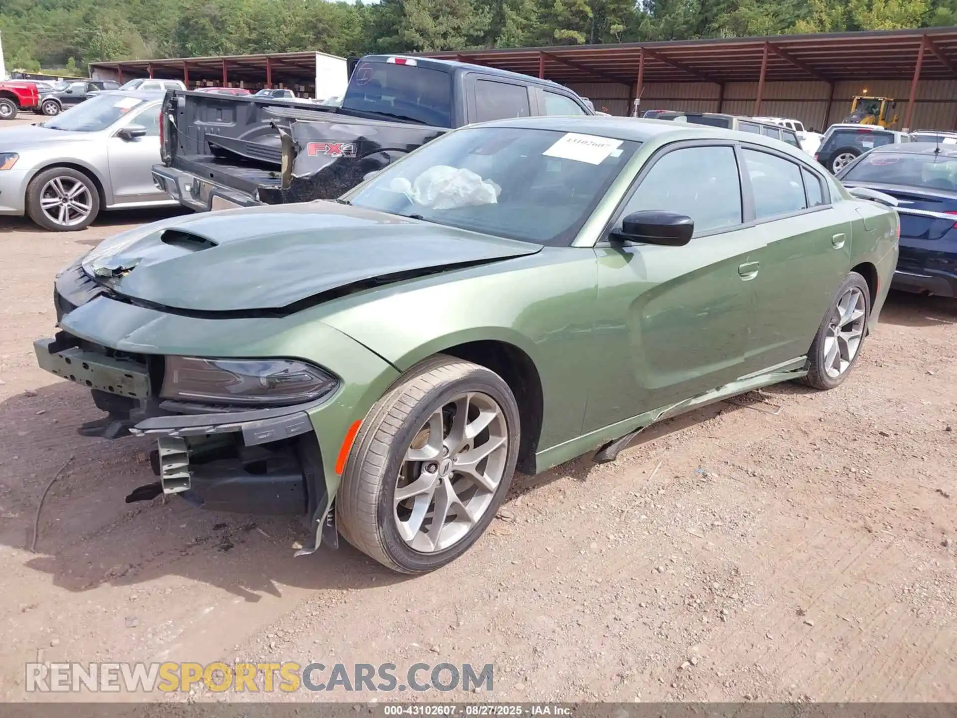 2 Photograph of a damaged car 2C3CDXHG4PH572047 DODGE CHARGER 2023