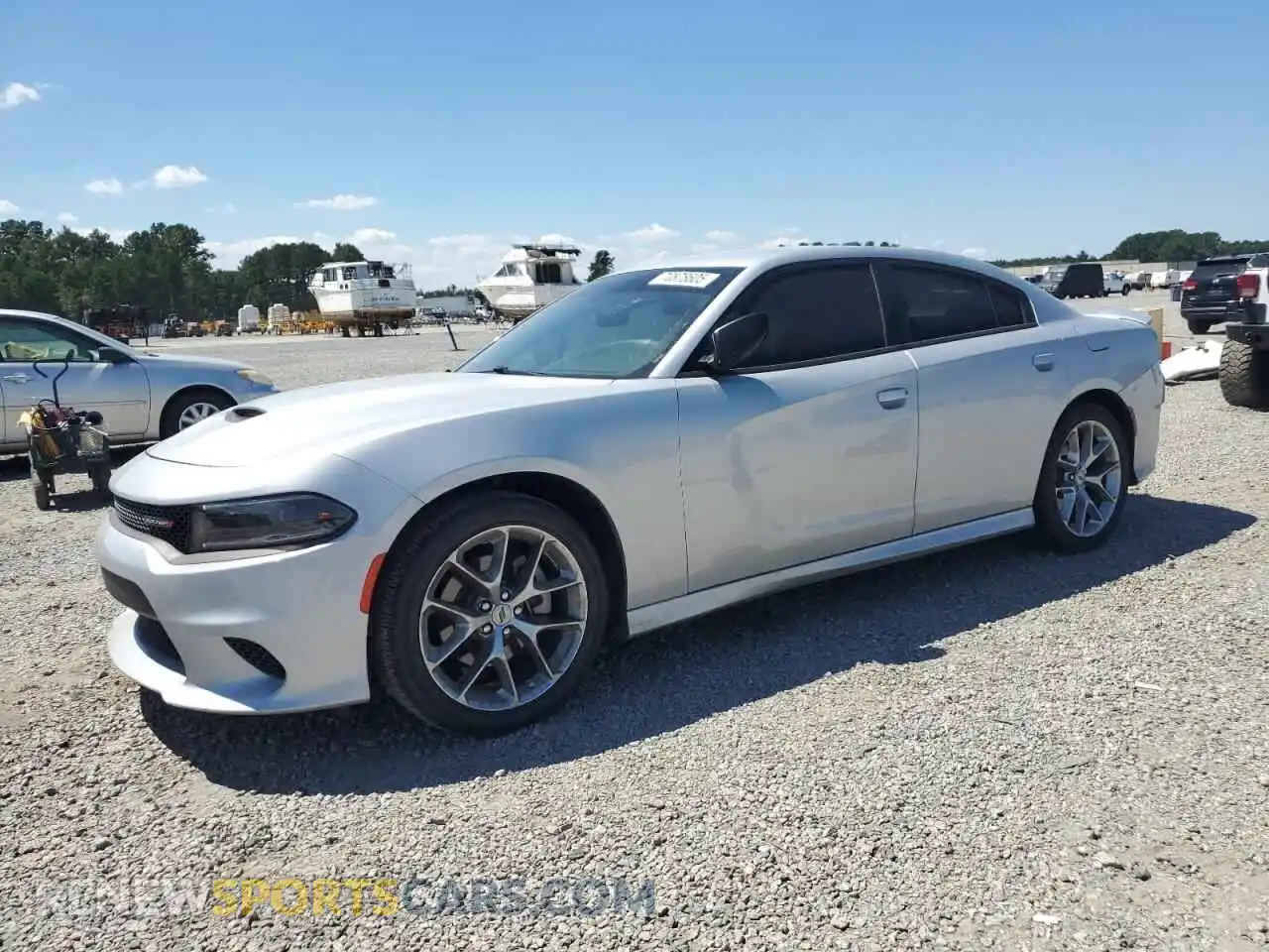 1 Photograph of a damaged car 2C3CDXHG4PH584604 DODGE CHARGER 2023