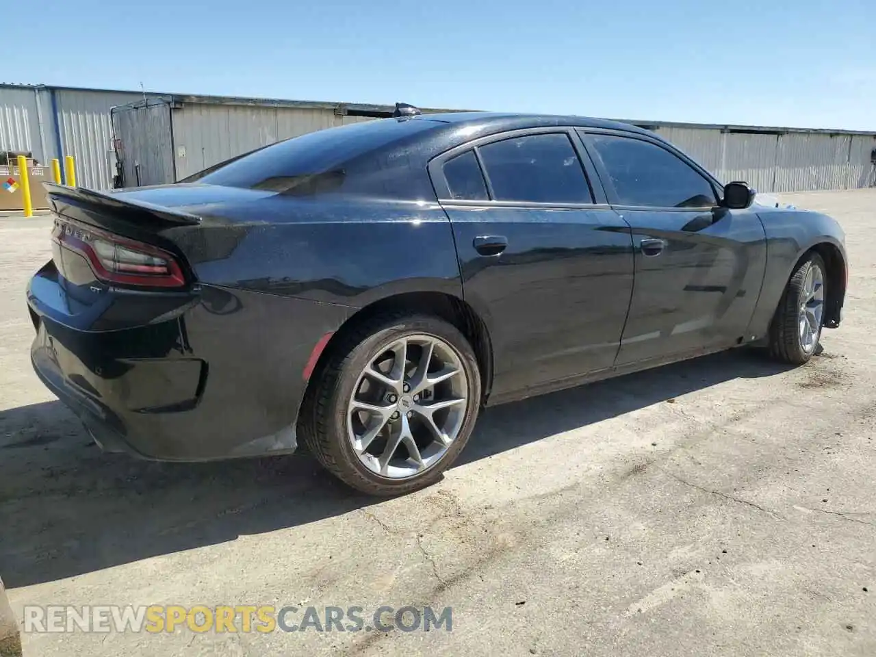 3 Photograph of a damaged car 2C3CDXHG4PH592539 DODGE CHARGER 2023