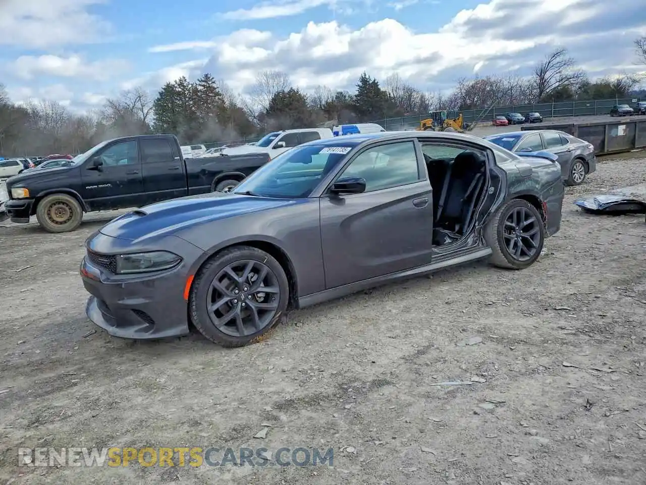 1 Photograph of a damaged car 2C3CDXHG4PH597952 DODGE CHARGER 2023
