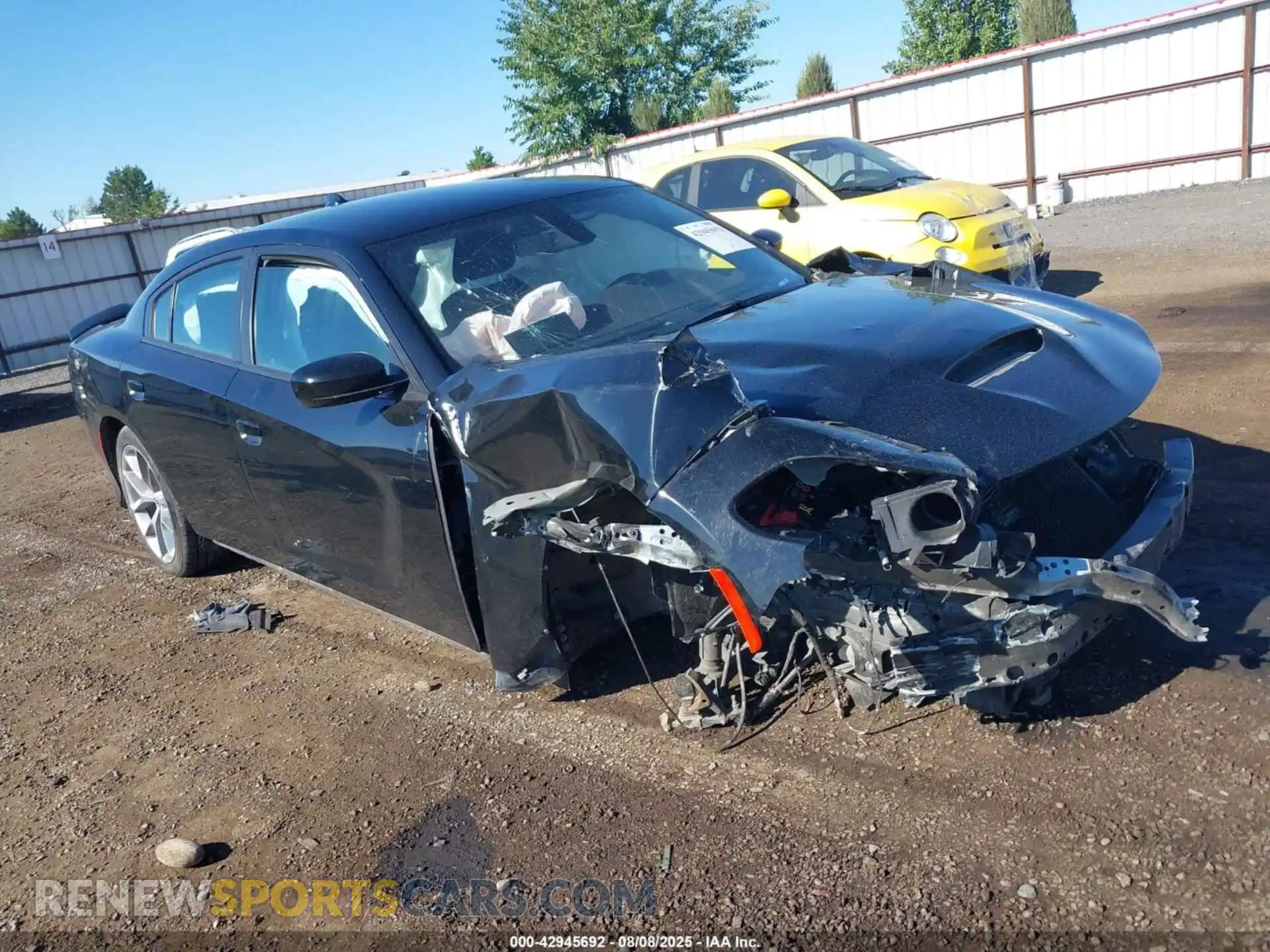 1 Photograph of a damaged car 2C3CDXHG4PH603412 DODGE CHARGER 2023