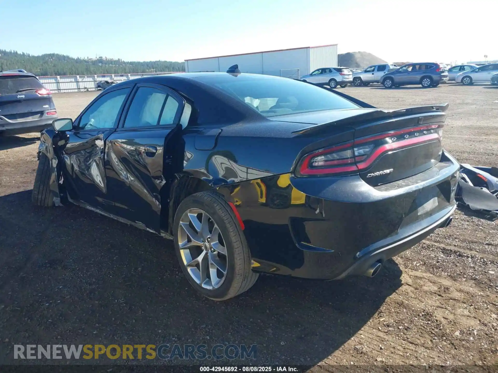 3 Photograph of a damaged car 2C3CDXHG4PH603412 DODGE CHARGER 2023