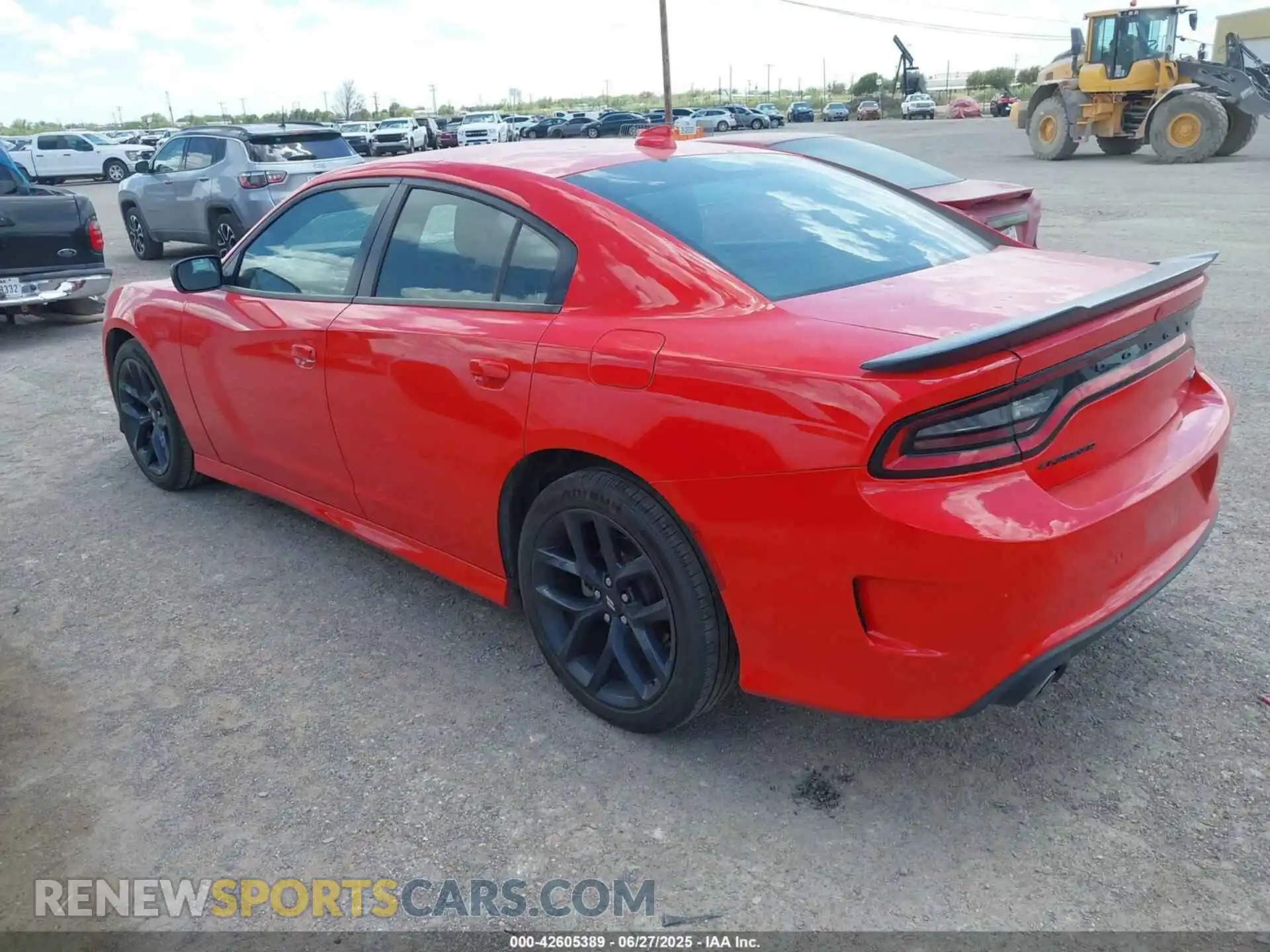 3 fotografías del automóvil dañado 2C3CDXHG4PH603572 DODGE CHARGER 2023