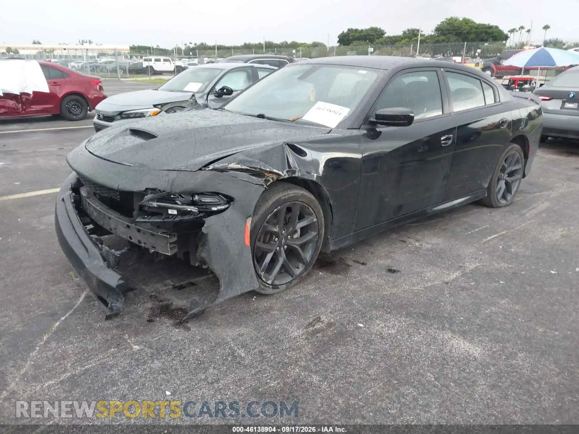 2 Photograph of a damaged car 2C3CDXHG4PH626740 DODGE CHARGER 2023