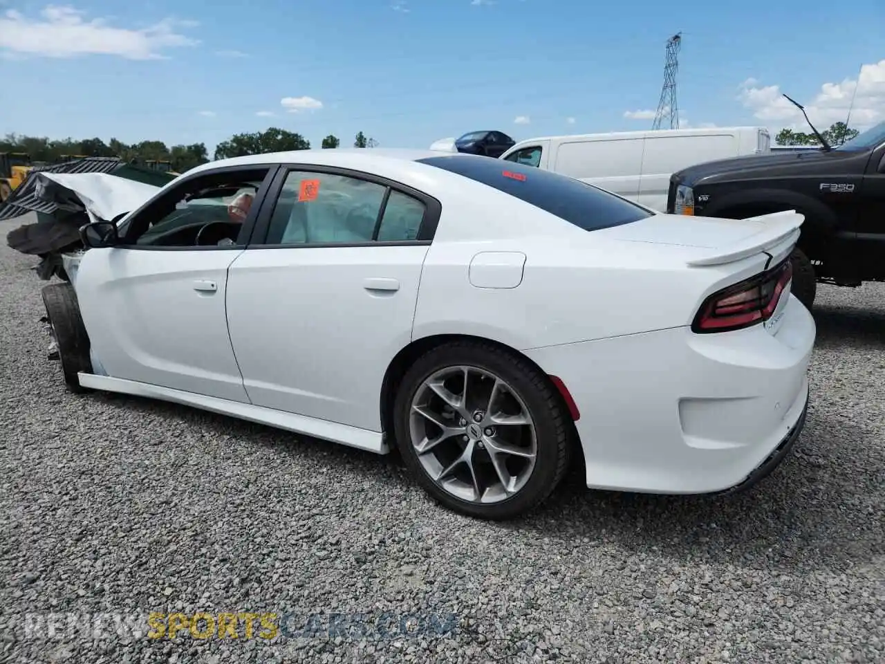 2 Photograph of a damaged car 2C3CDXHG5PH655843 DODGE CHARGER 2023