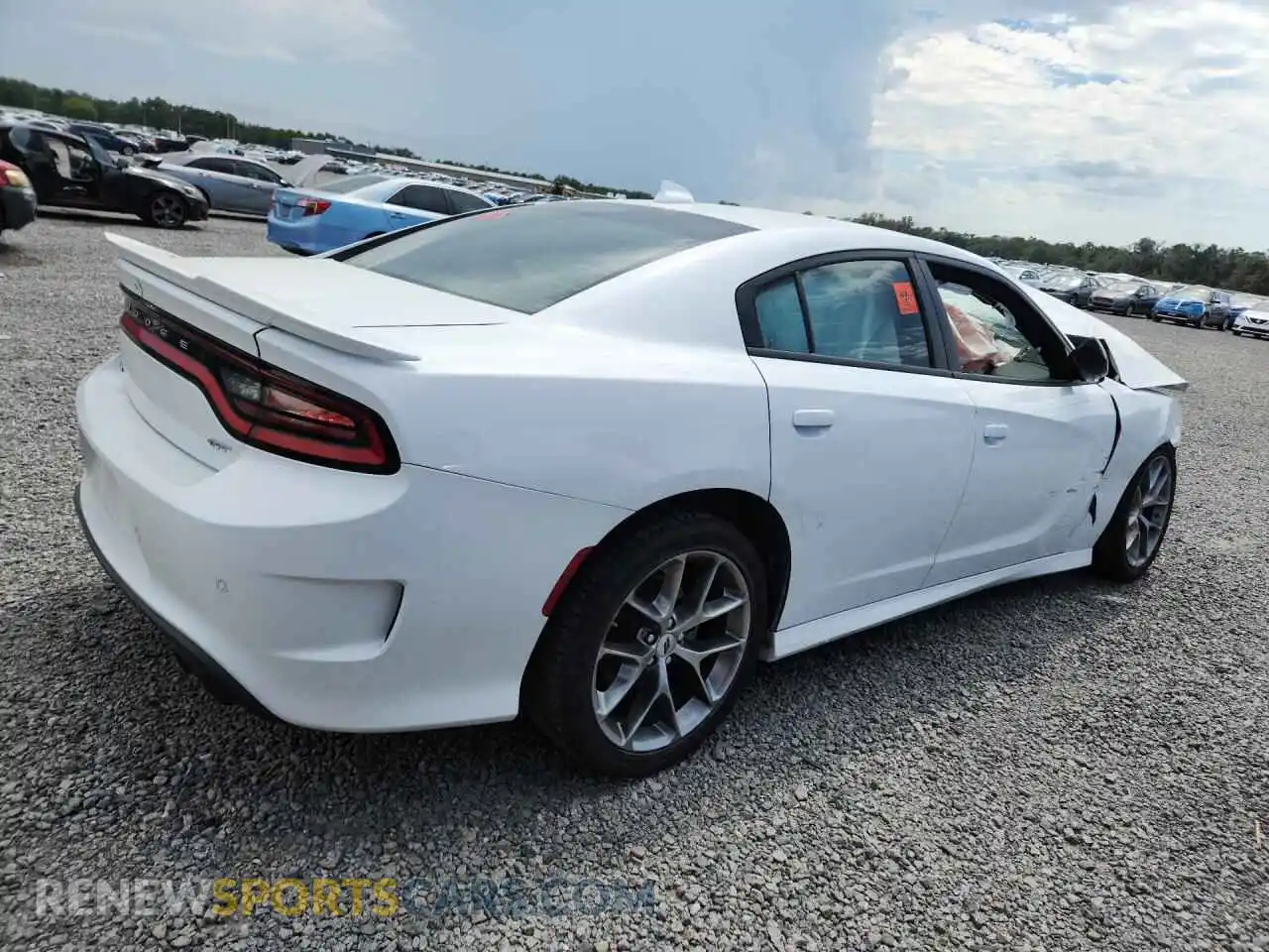 3 Photograph of a damaged car 2C3CDXHG5PH655843 DODGE CHARGER 2023