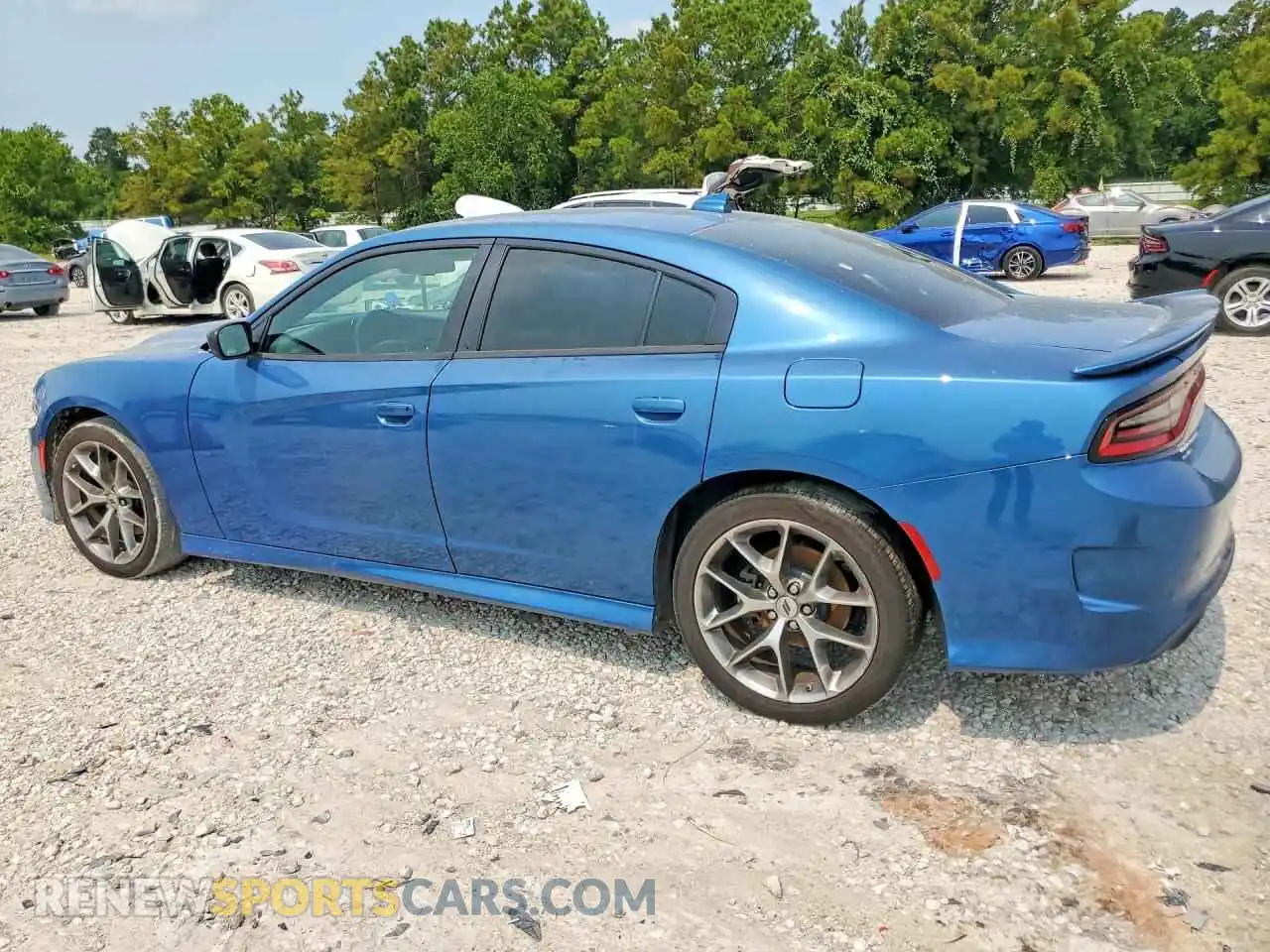 2 Photograph of a damaged car 2C3CDXHG5PH665949 DODGE CHARGER 2023