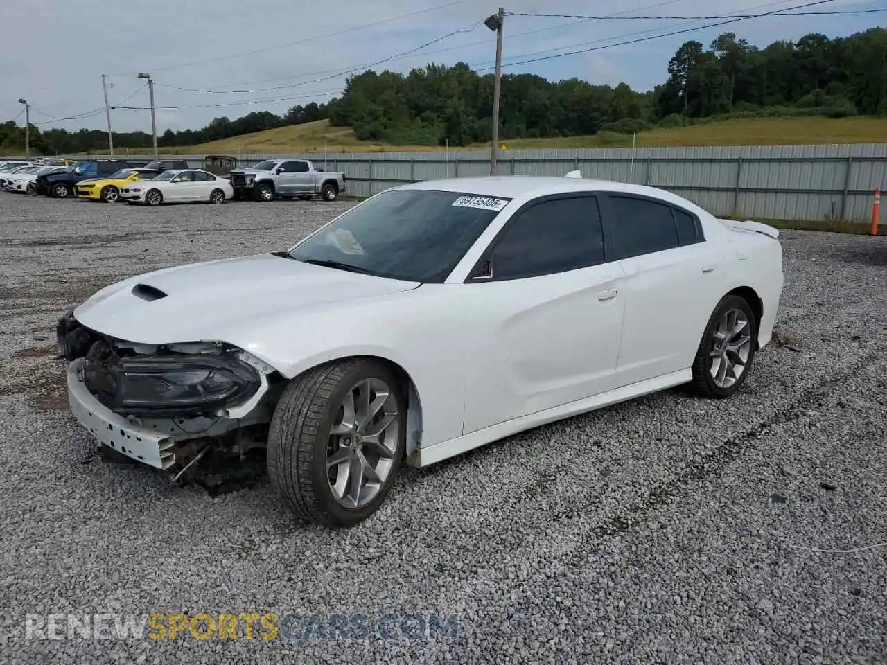 1 fotografías del automóvil dañado 2C3CDXHG5PH690155 DODGE CHARGER 2023