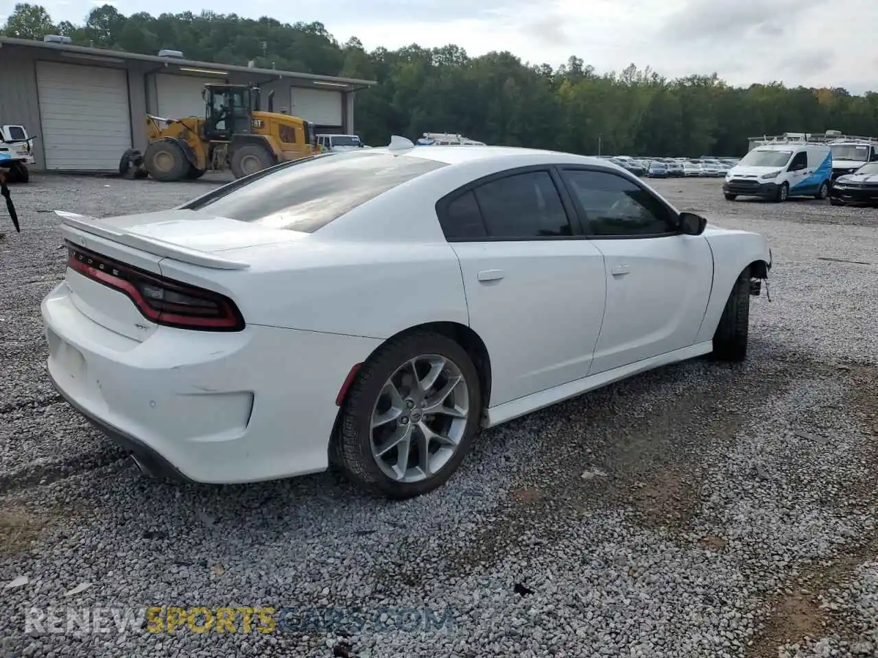 3 fotografías del automóvil dañado 2C3CDXHG5PH690155 DODGE CHARGER 2023