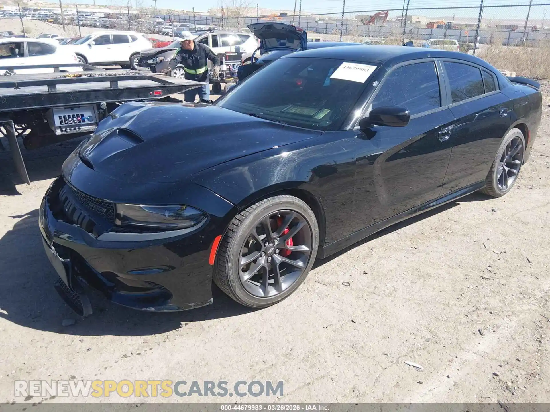 2 Photograph of a damaged car 2C3CDXHG6PH522783 DODGE CHARGER 2023