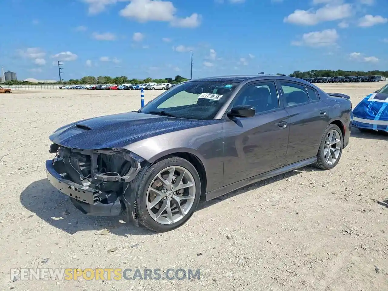1 Photograph of a damaged car 2C3CDXHG6PH546954 DODGE CHARGER 2023