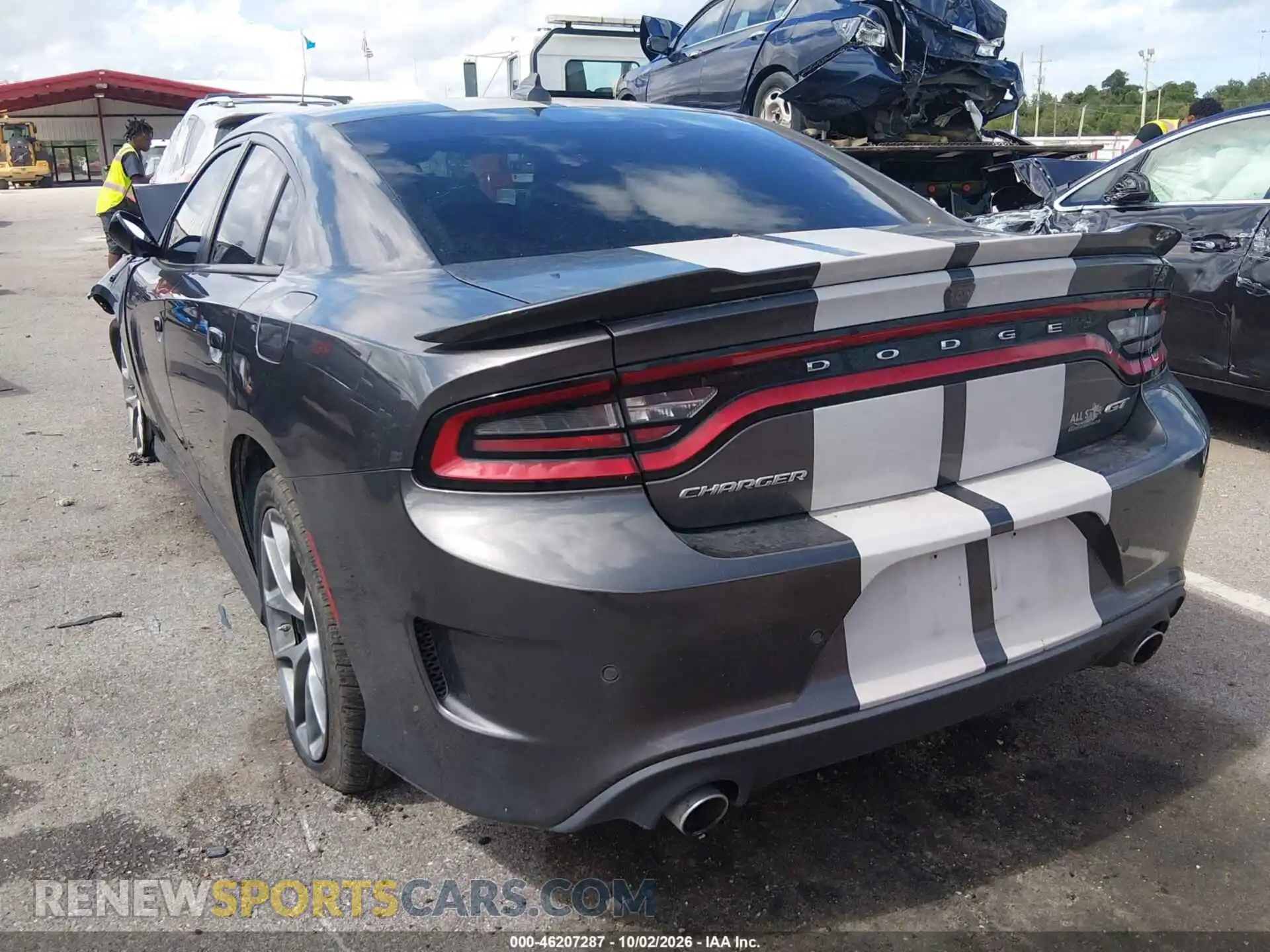 3 Фотография поврежденного автомобиля 2C3CDXHG6PH603167 DODGE CHARGER 2023
