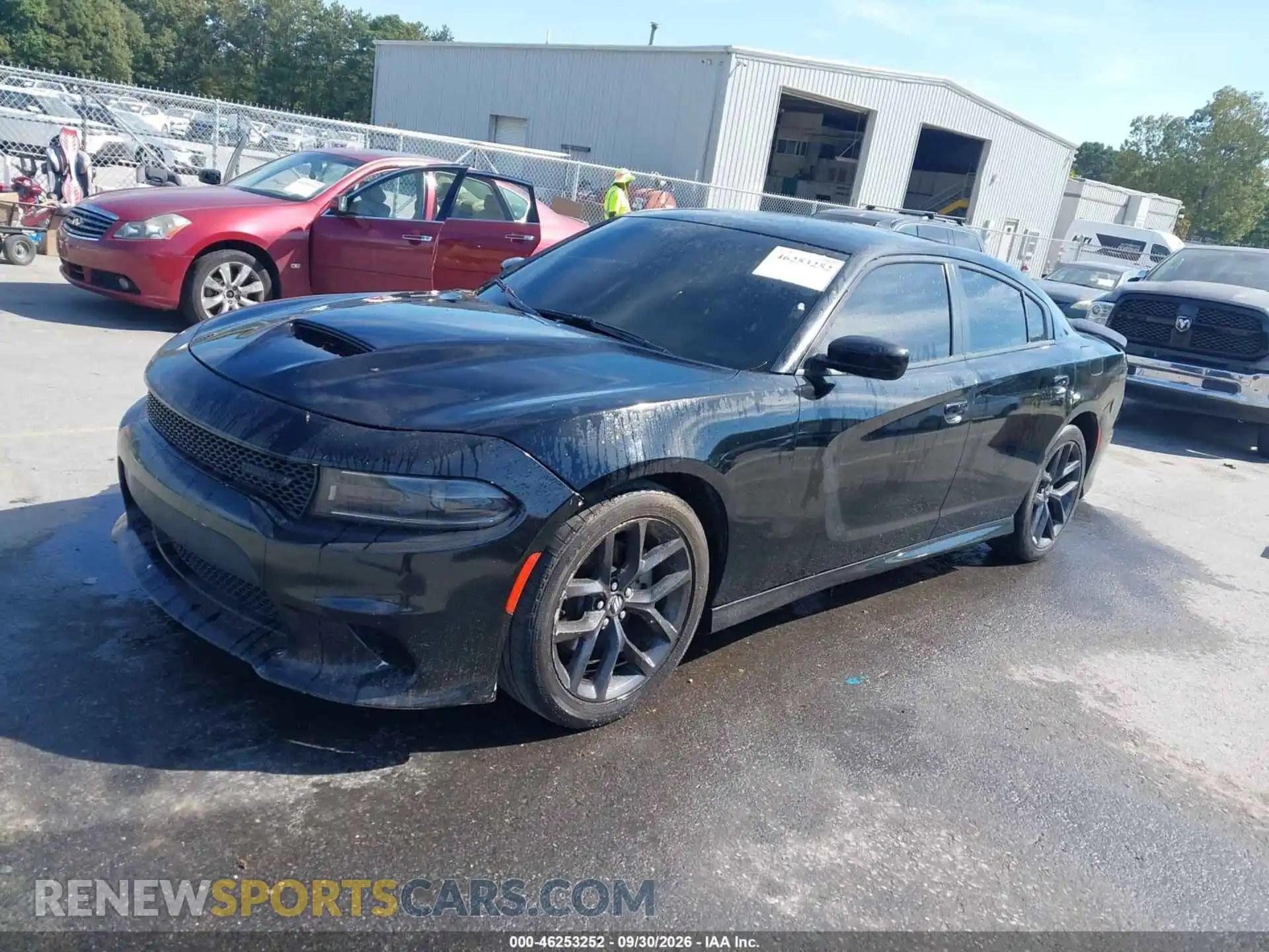 2 Photograph of a damaged car 2C3CDXHG6PH622303 DODGE CHARGER 2023