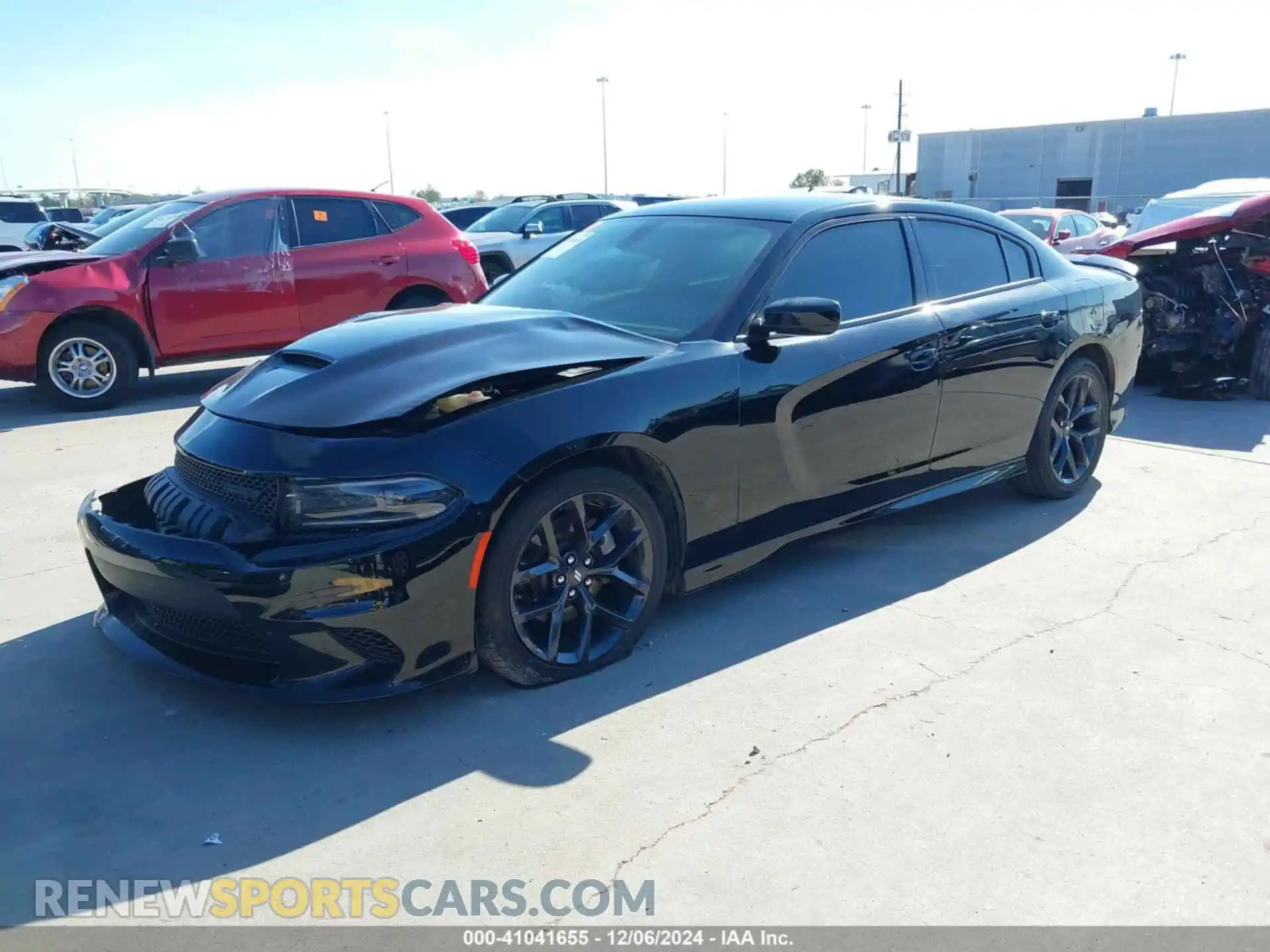 2 Фотография поврежденного автомобиля 2C3CDXHG6PH622673 DODGE CHARGER 2023