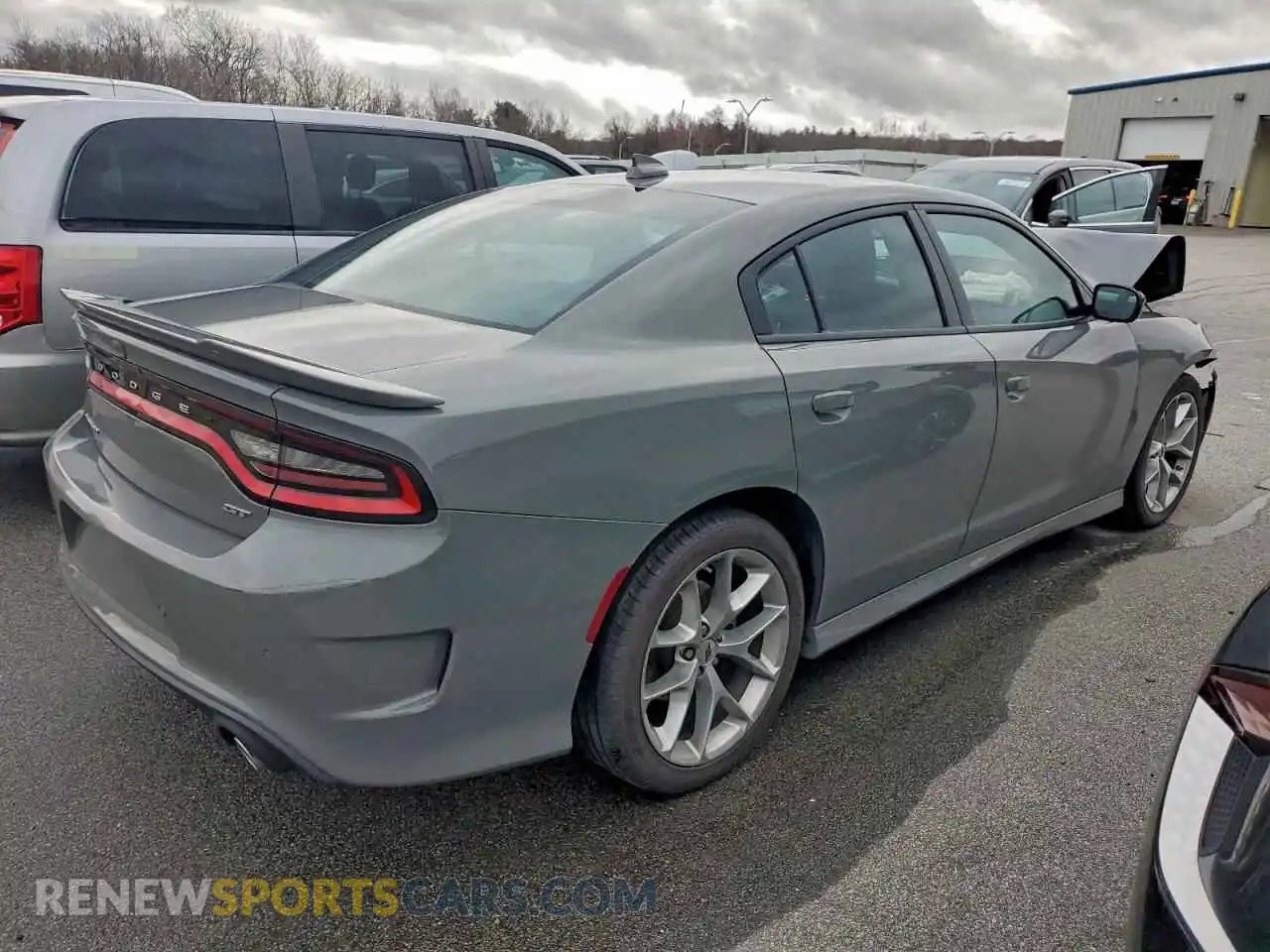 3 Photograph of a damaged car 2C3CDXHG6PH630756 DODGE CHARGER 2023