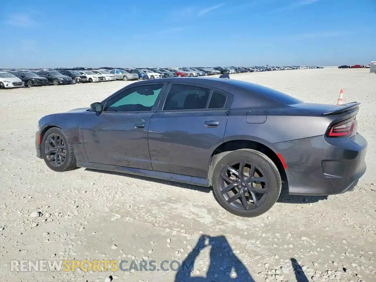 2 Photograph of a damaged car 2C3CDXHG6PH631454 DODGE CHARGER 2023