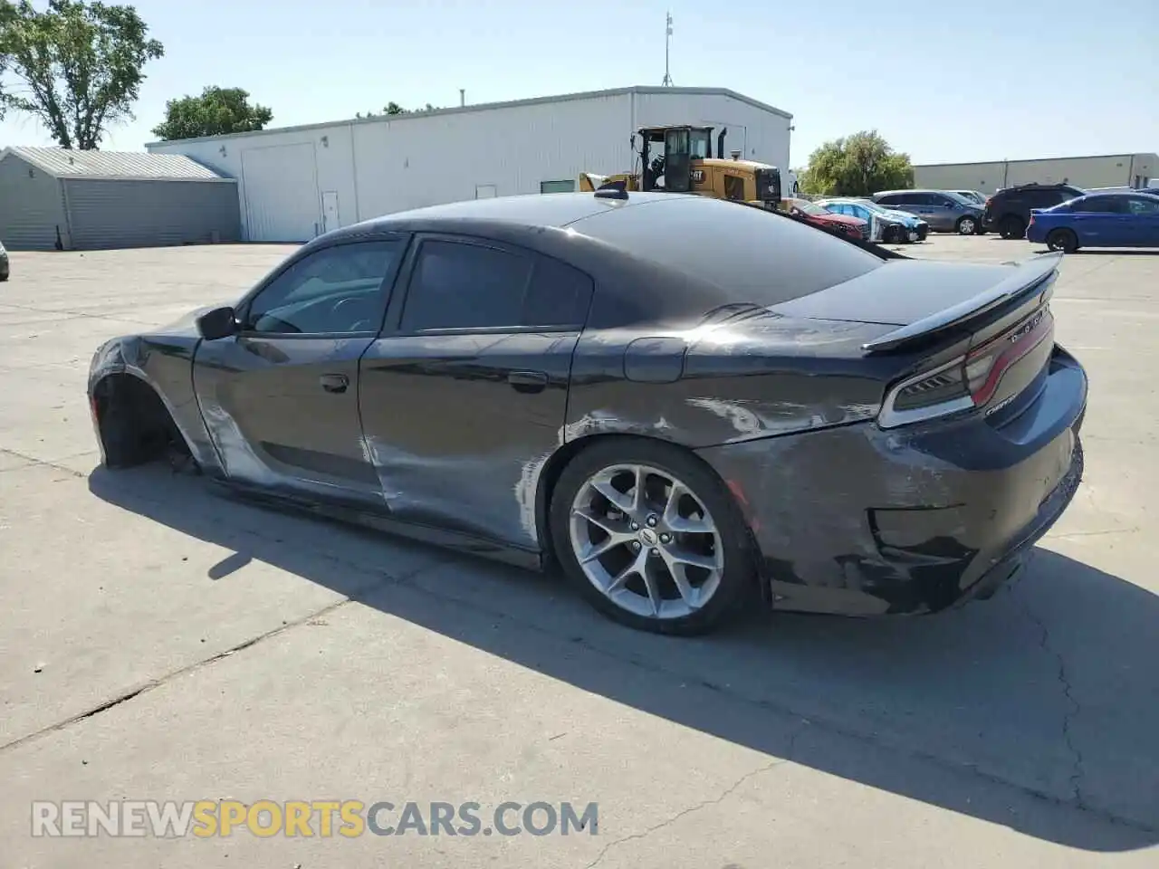 2 Фотография поврежденного автомобиля 2C3CDXHG6PH642633 DODGE CHARGER 2023