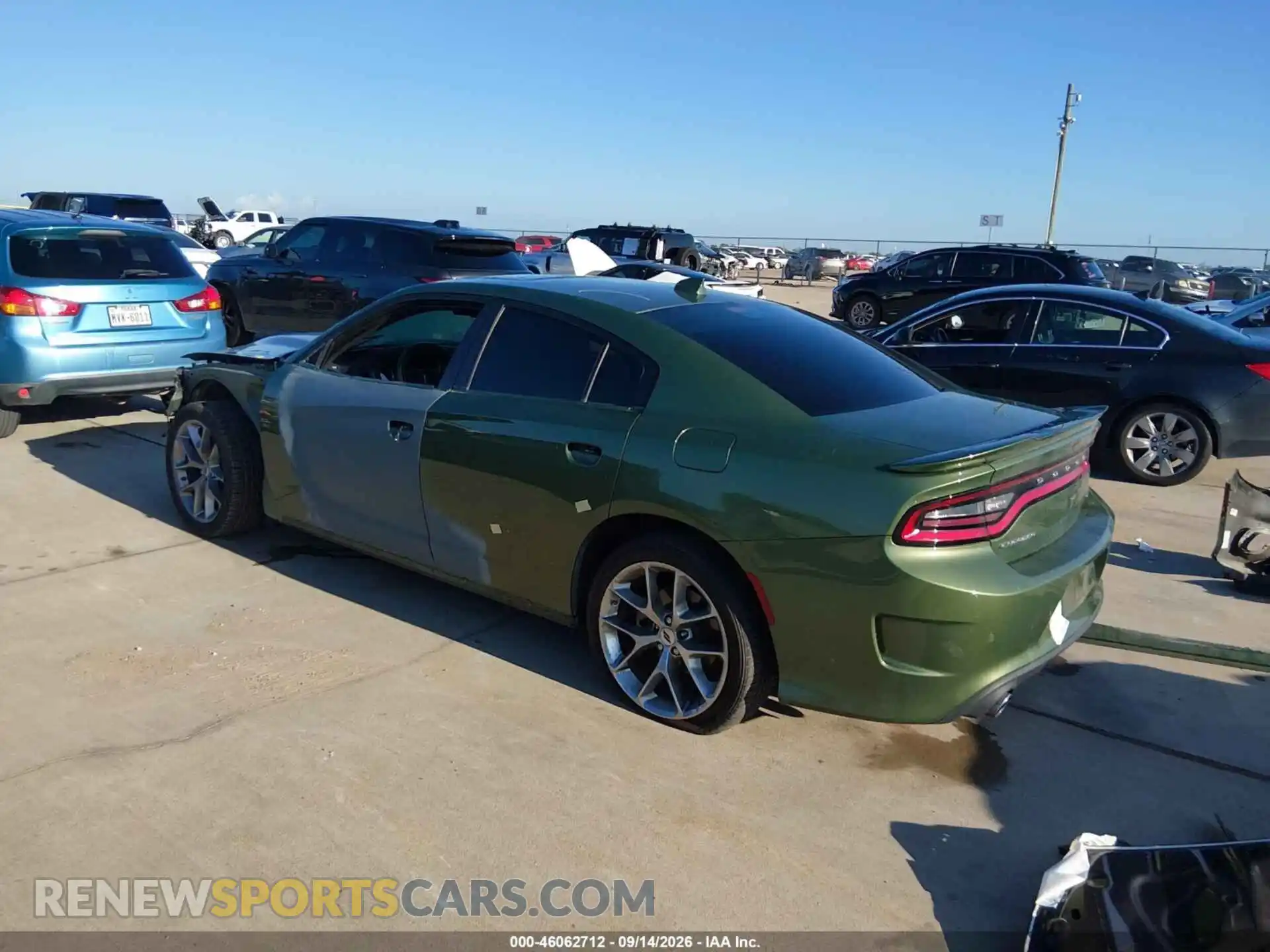 3 Photograph of a damaged car 2C3CDXHG6PH643247 DODGE CHARGER 2023
