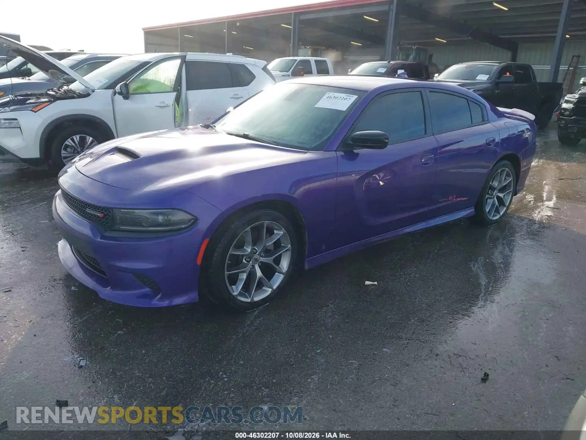 2 Photograph of a damaged car 2C3CDXHG6PH647363 DODGE CHARGER 2023