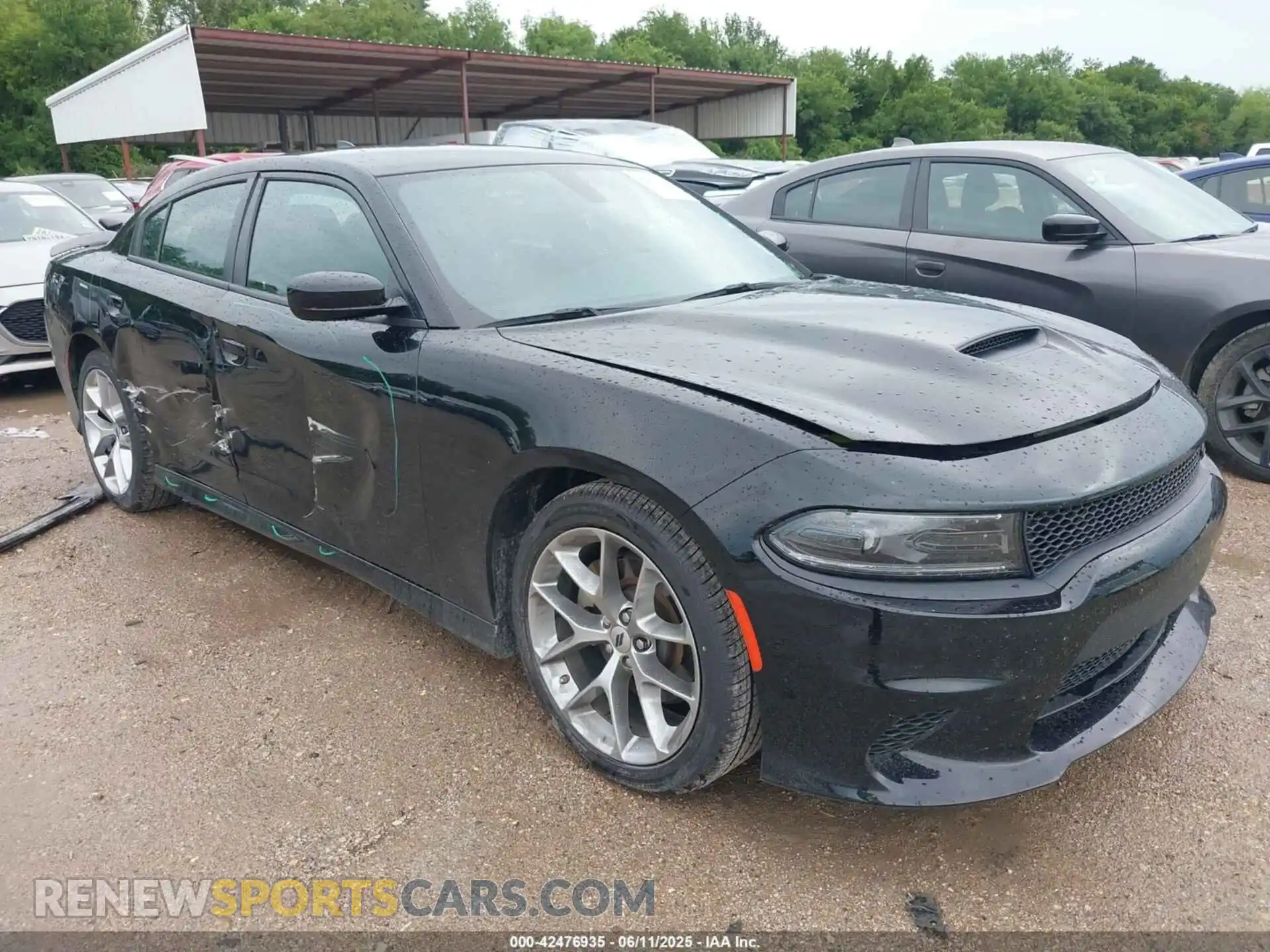 1 fotografías del automóvil dañado 2C3CDXHG6PH670898 DODGE CHARGER 2023