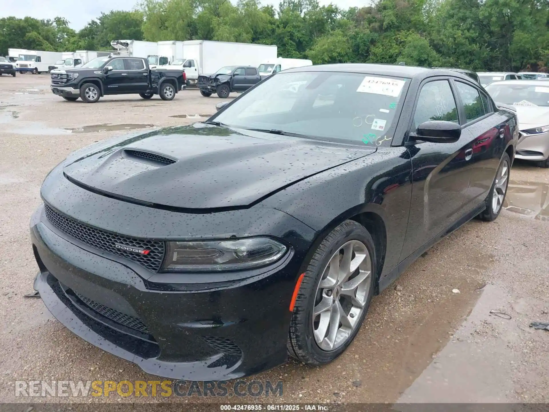 2 fotografías del automóvil dañado 2C3CDXHG6PH670898 DODGE CHARGER 2023
