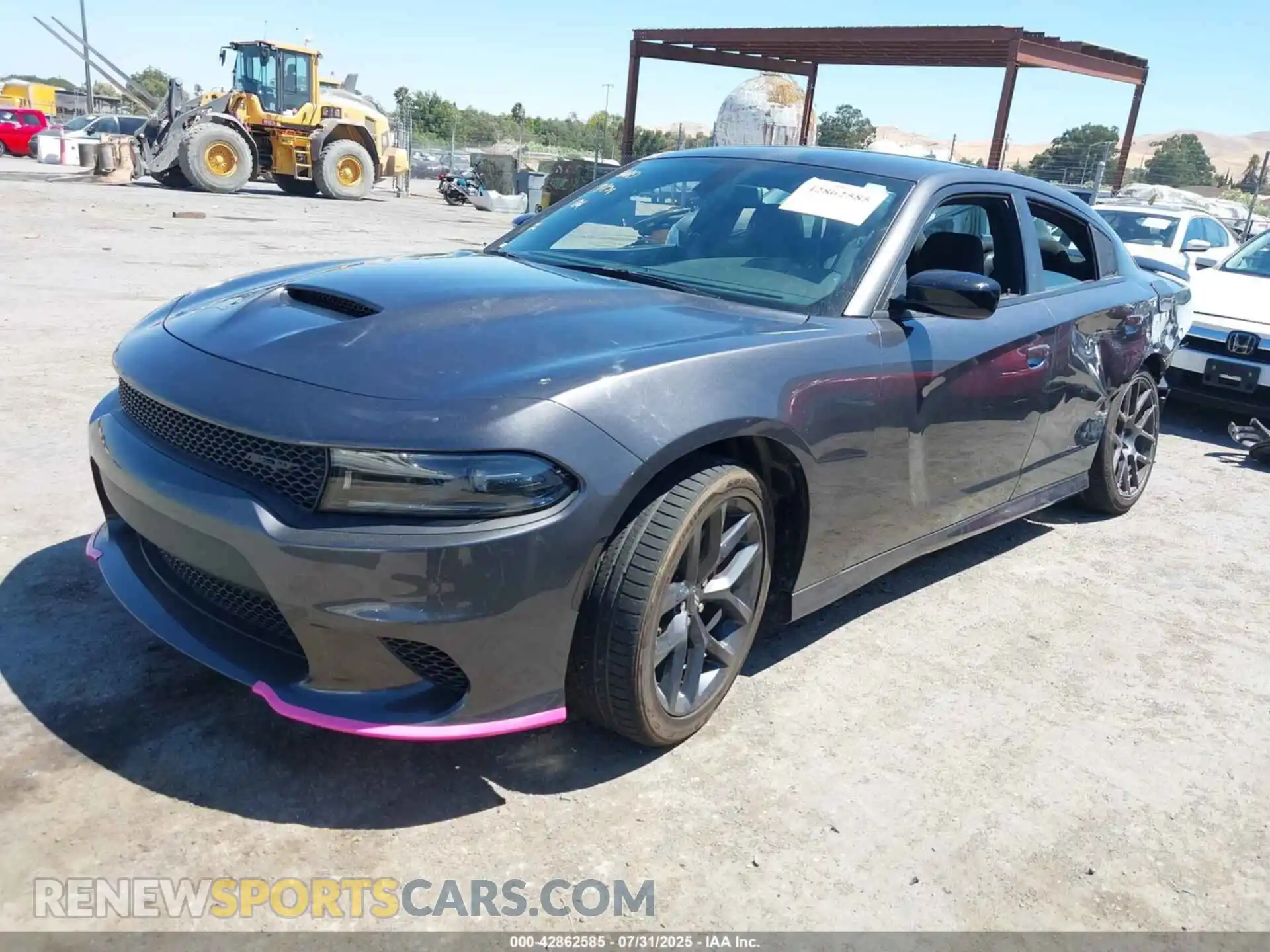 2 Photograph of a damaged car 2C3CDXHG6PH683294 DODGE CHARGER 2023