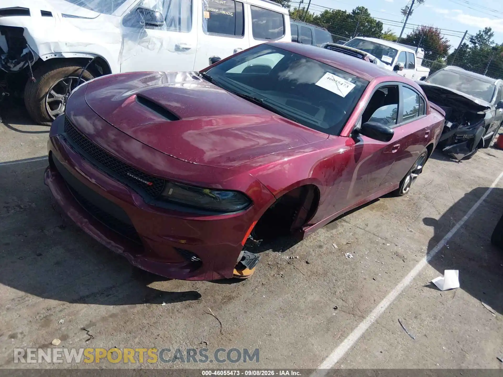 2 Фотография поврежденного автомобиля 2C3CDXHG6PH690746 DODGE CHARGER 2023
