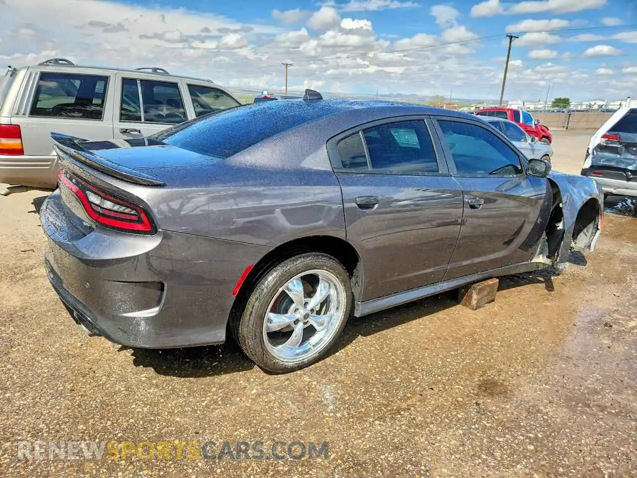 3 Photograph of a damaged car 2C3CDXHG7PH529225 DODGE CHARGER 2023