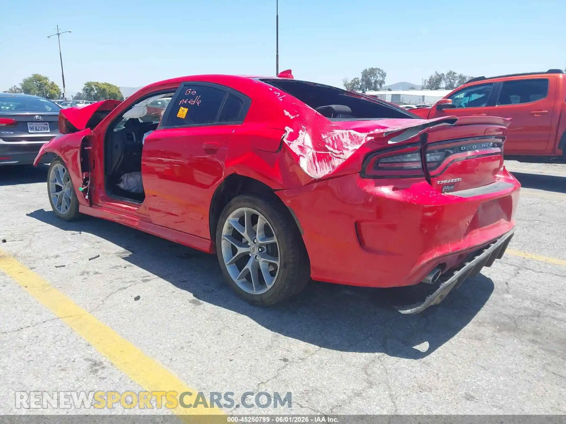 3 Photograph of a damaged car 2C3CDXHG7PH554559 DODGE CHARGER 2023