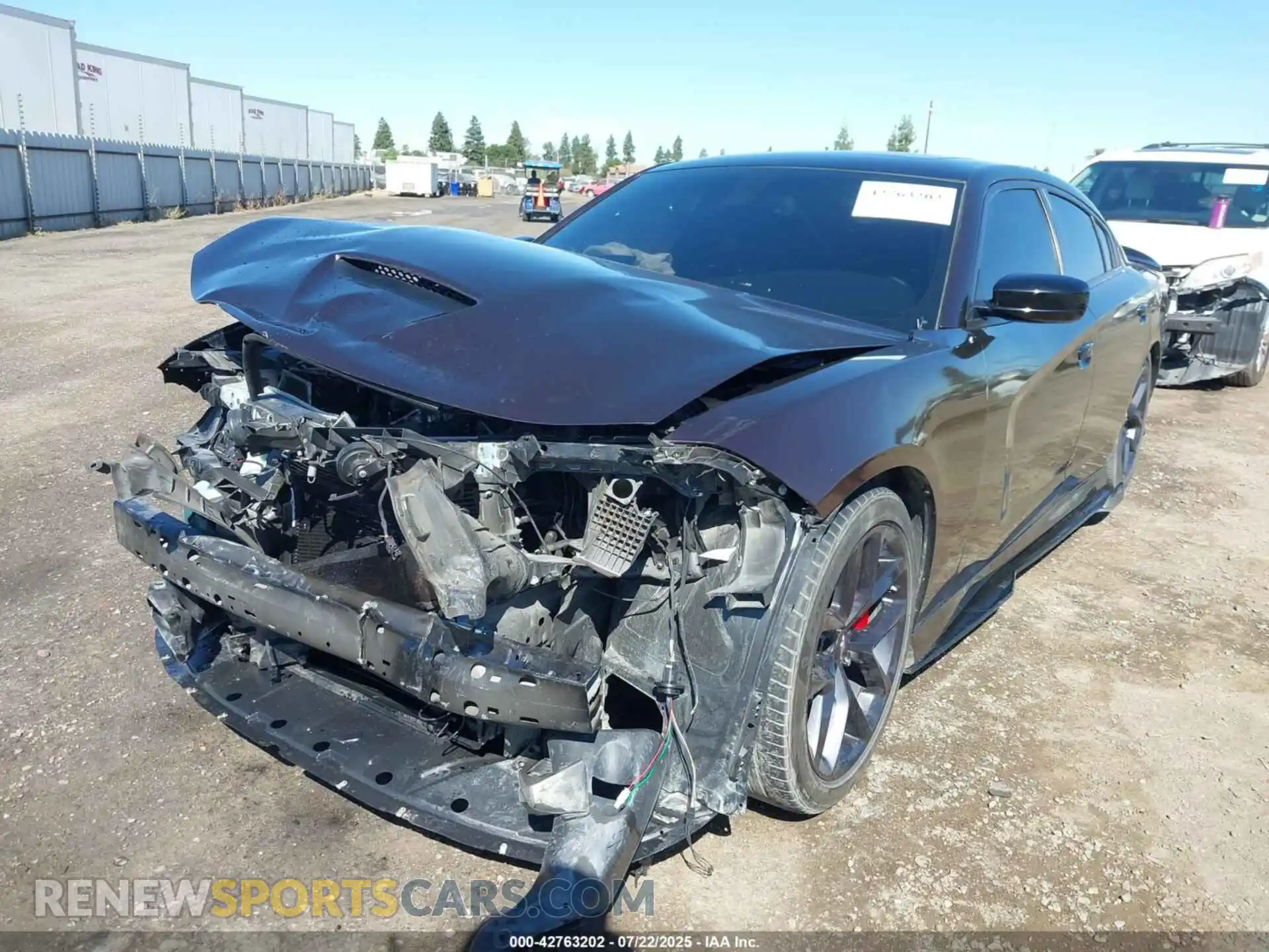 2 Photograph of a damaged car 2C3CDXHG7PH619281 DODGE CHARGER 2023