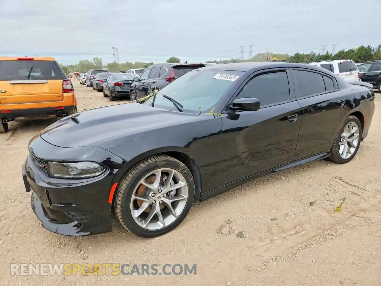 1 Photograph of a damaged car 2C3CDXHG7PH663751 DODGE CHARGER 2023