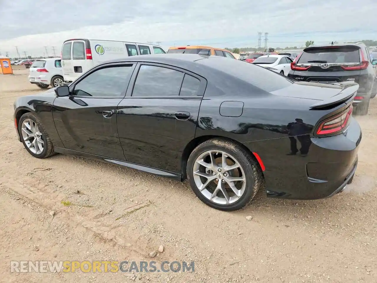 2 Photograph of a damaged car 2C3CDXHG7PH663751 DODGE CHARGER 2023
