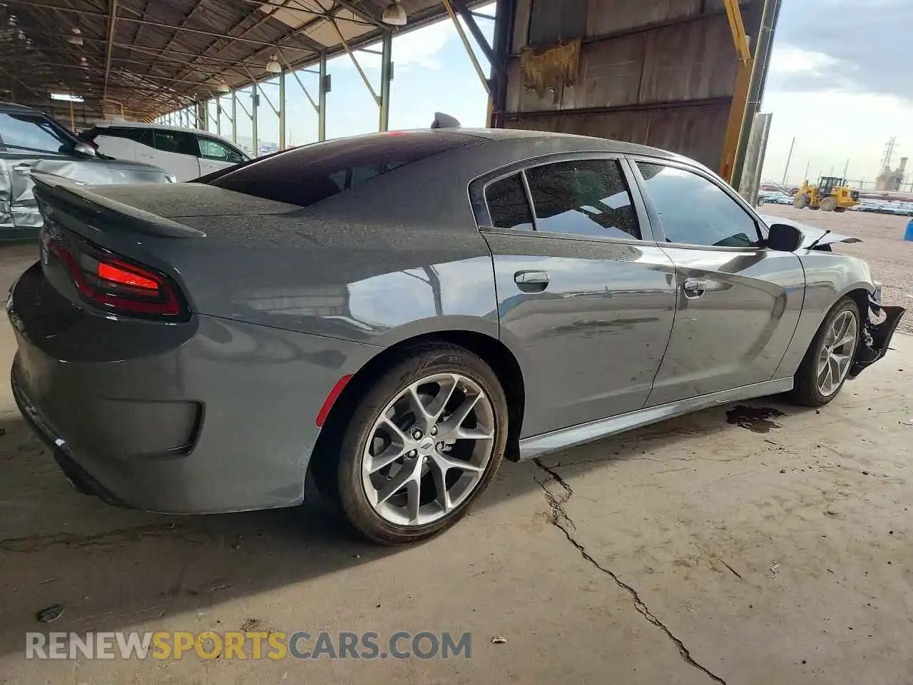 3 Photograph of a damaged car 2C3CDXHG7PH672675 DODGE CHARGER 2023