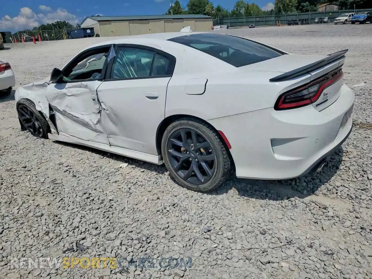 2 Photograph of a damaged car 2C3CDXHG7PH700295 DODGE CHARGER 2023