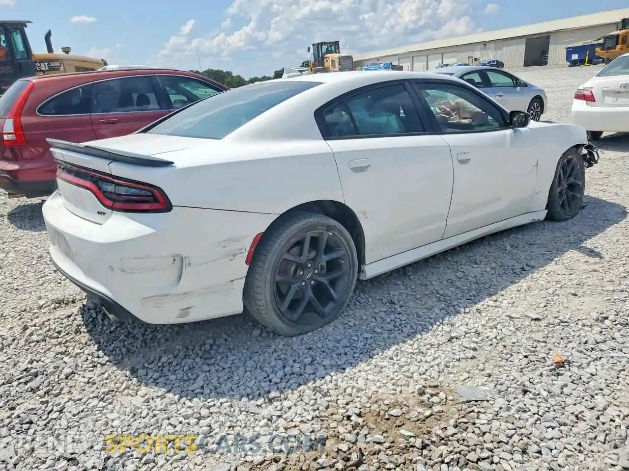 3 Photograph of a damaged car 2C3CDXHG7PH700295 DODGE CHARGER 2023