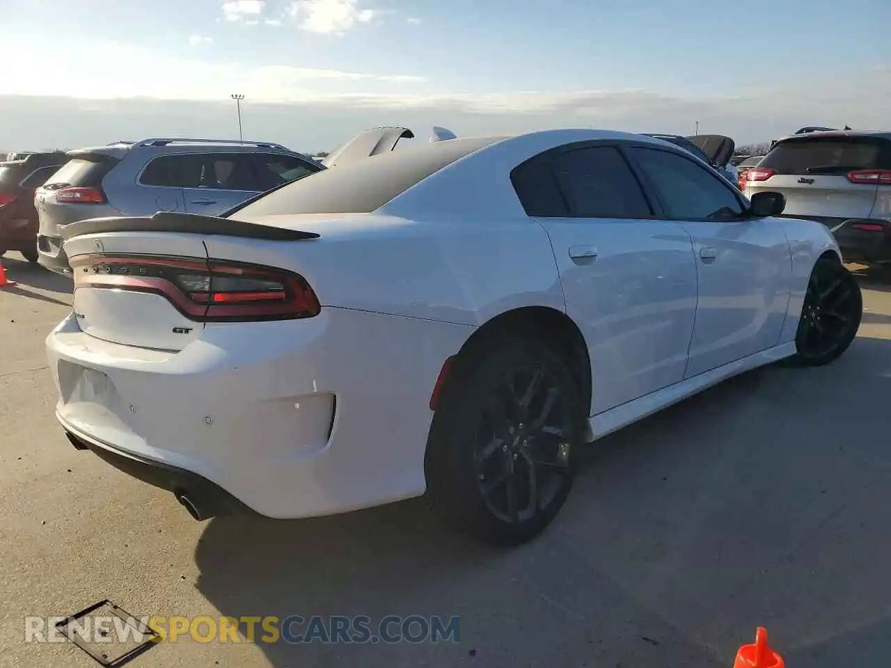 3 Photograph of a damaged car 2C3CDXHG7PH701074 DODGE CHARGER 2023