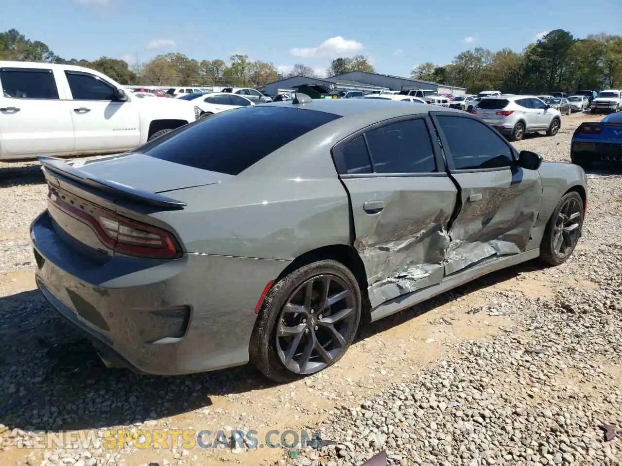 3 Photograph of a damaged car 2C3CDXHG7PH702581 DODGE CHARGER 2023