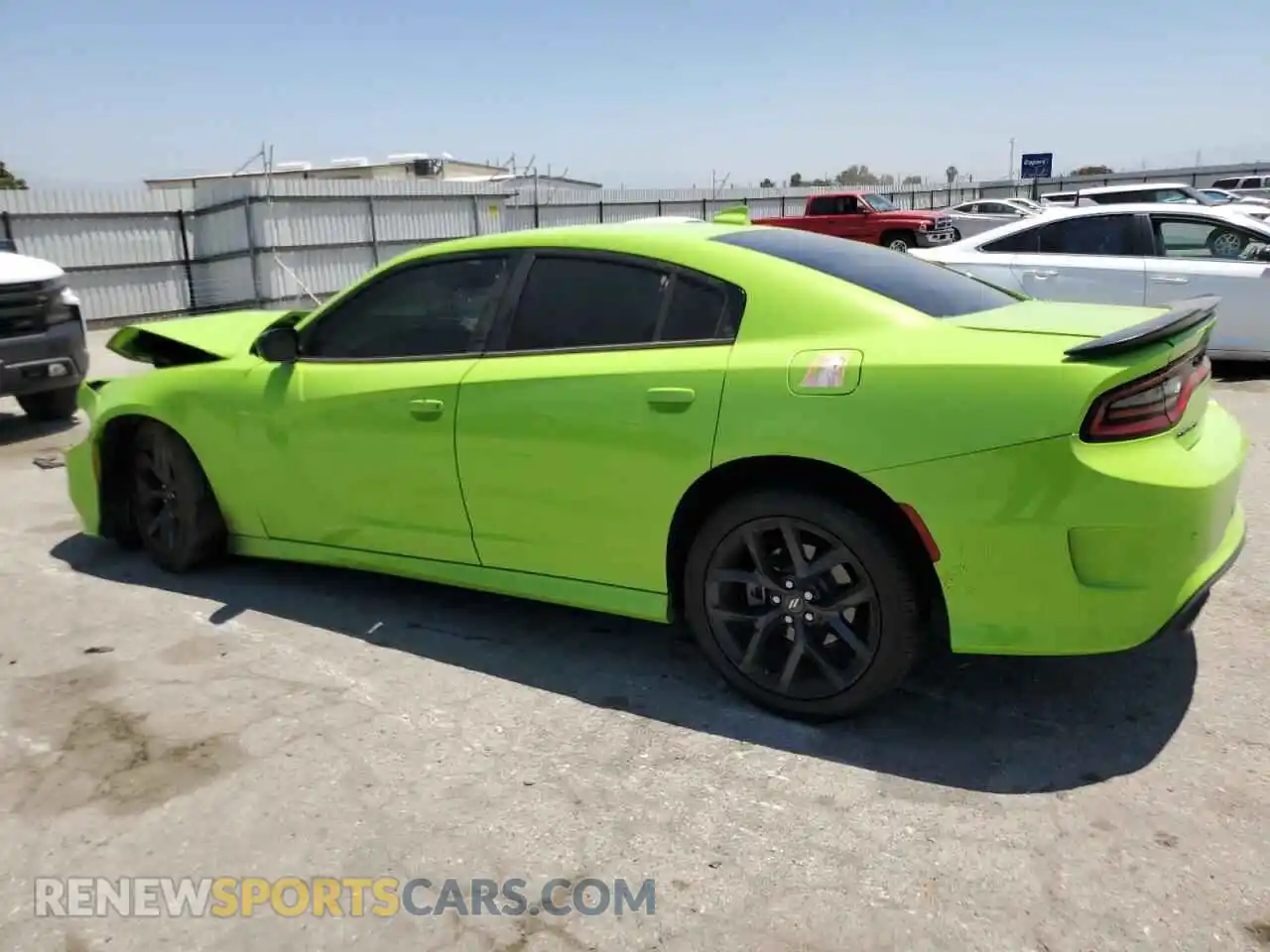 2 Photograph of a damaged car 2C3CDXHG8PH533557 DODGE CHARGER 2023