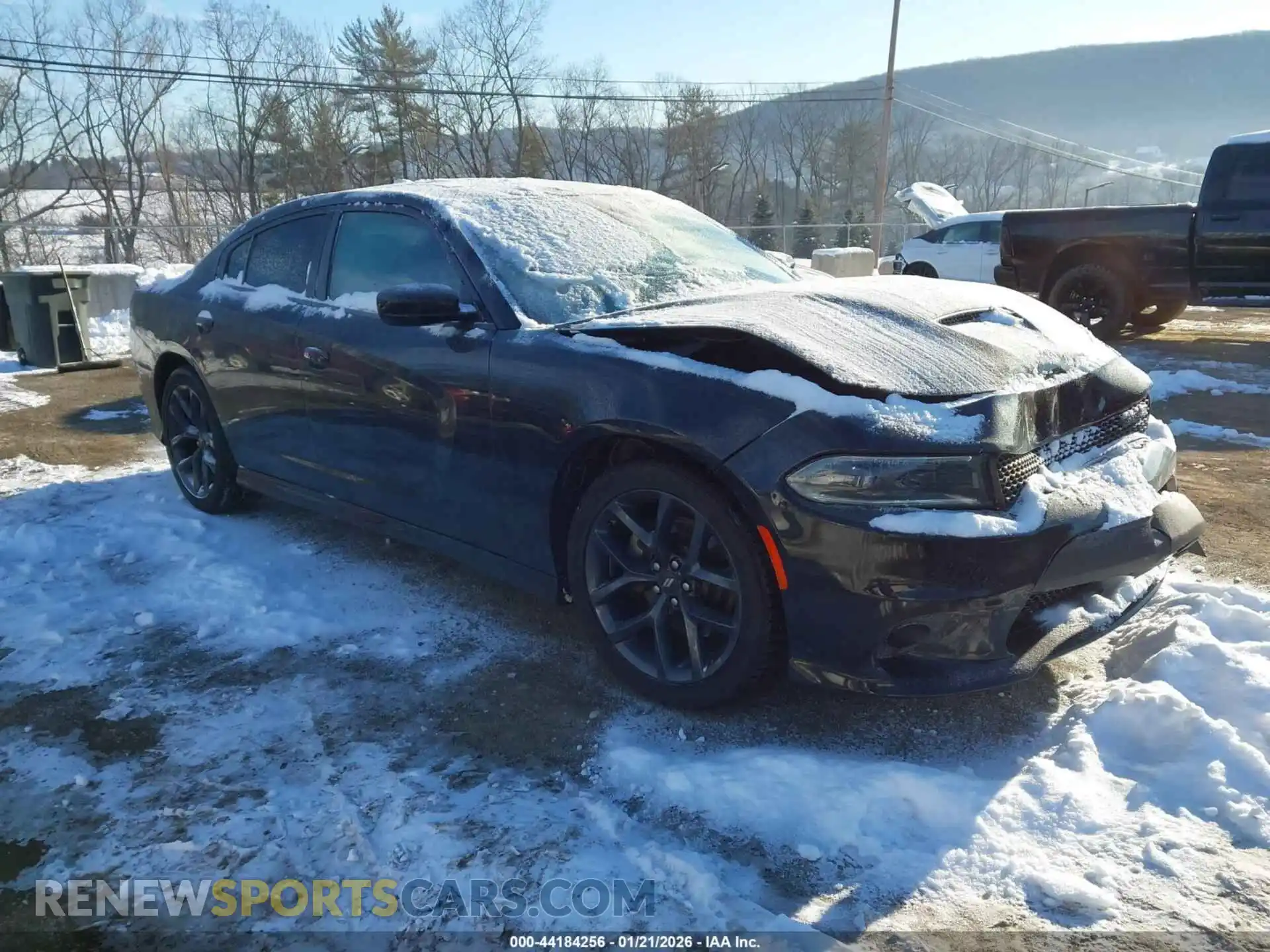 1 Photograph of a damaged car 2C3CDXHG8PH580345 DODGE CHARGER 2023