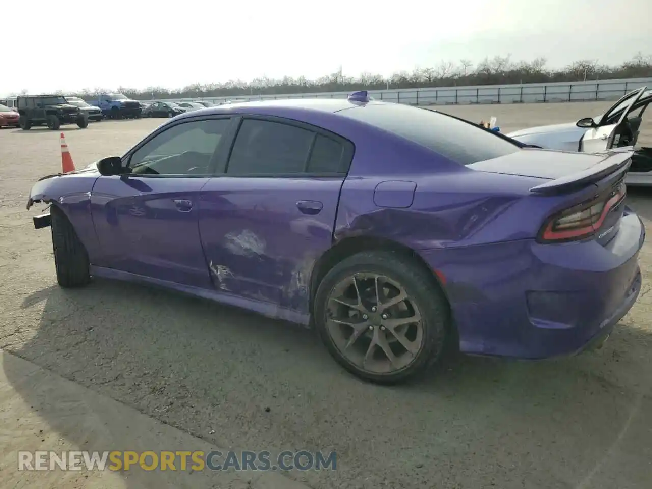 2 Photograph of a damaged car 2C3CDXHG8PH643251 DODGE CHARGER 2023