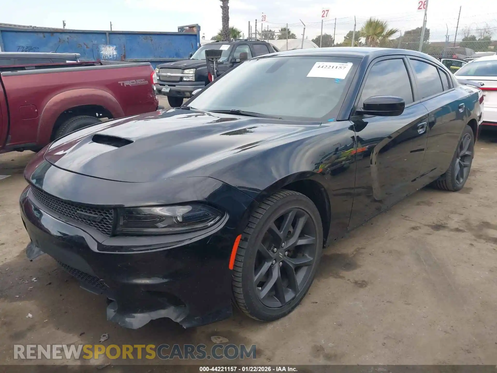 2 Photograph of a damaged car 2C3CDXHG8PH671356 DODGE CHARGER 2023