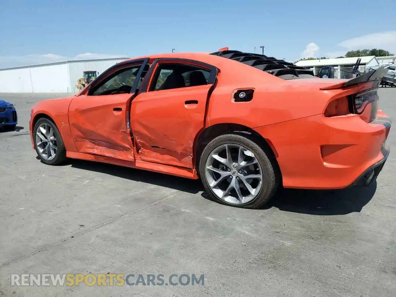 2 Photograph of a damaged car 2C3CDXHG9PH513334 DODGE CHARGER 2023