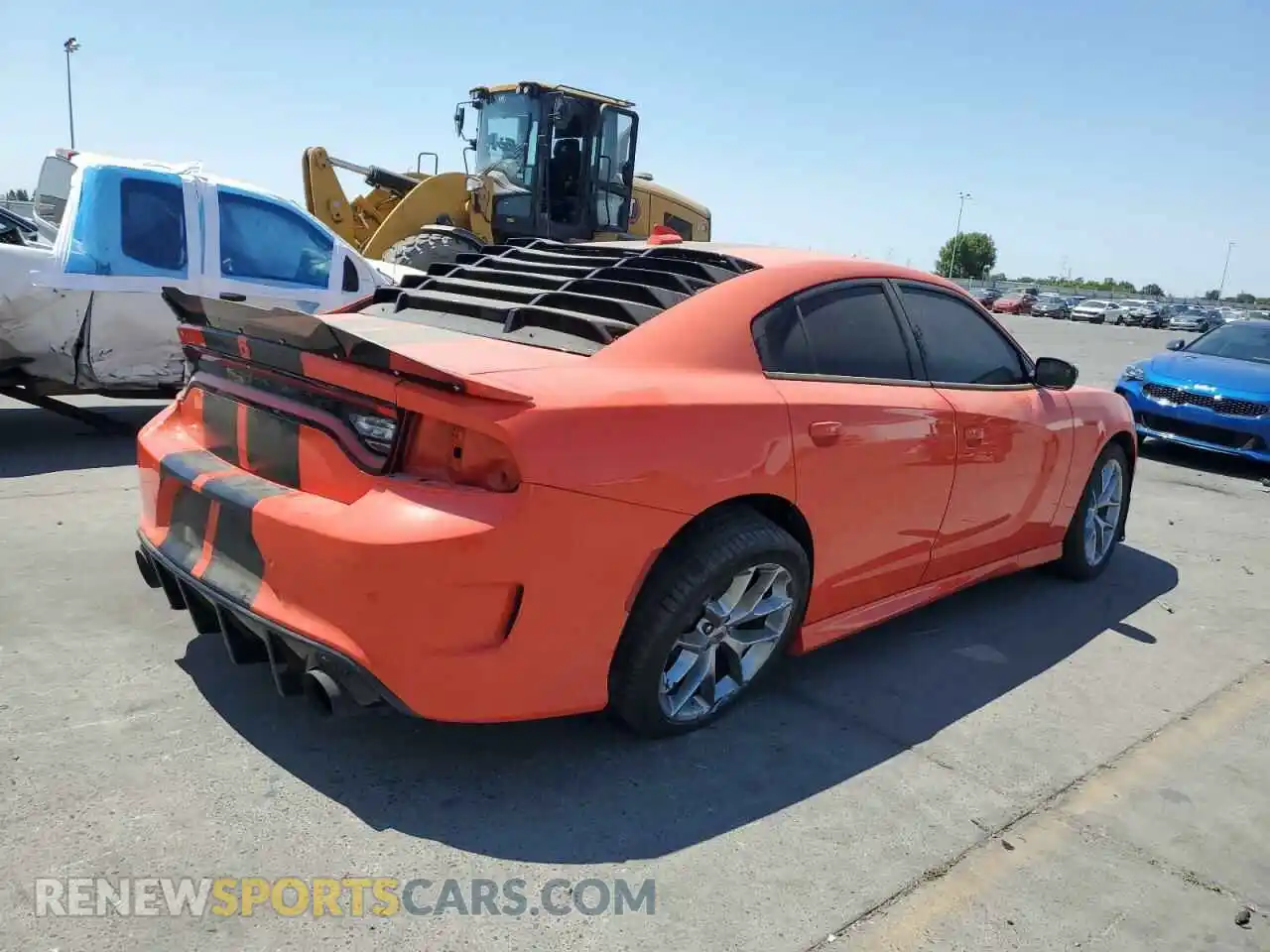 3 Photograph of a damaged car 2C3CDXHG9PH513334 DODGE CHARGER 2023