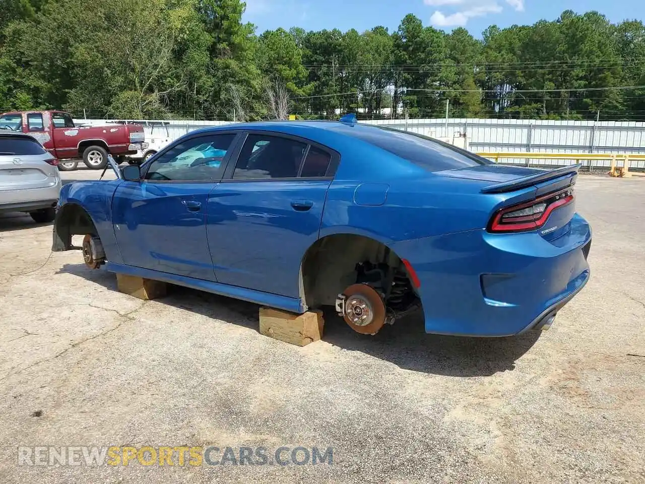 2 Photograph of a damaged car 2C3CDXHG9PH522311 DODGE CHARGER 2023