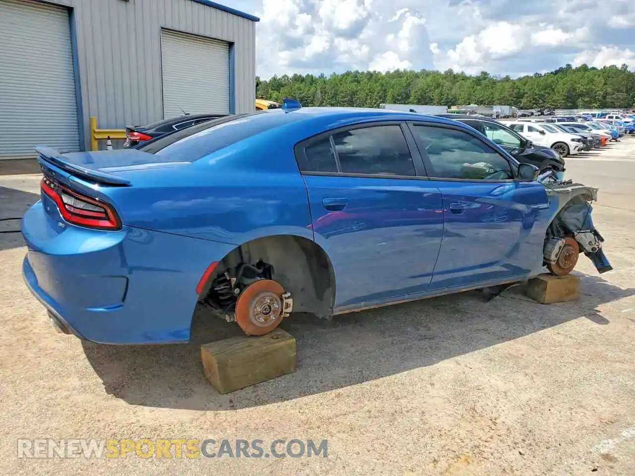 3 Photograph of a damaged car 2C3CDXHG9PH522311 DODGE CHARGER 2023