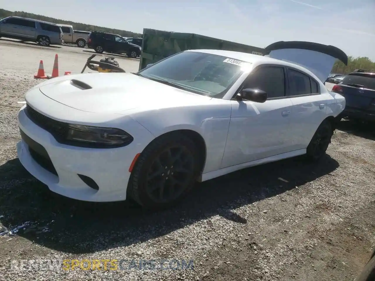 1 Photograph of a damaged car 2C3CDXHG9PH547628 DODGE CHARGER 2023